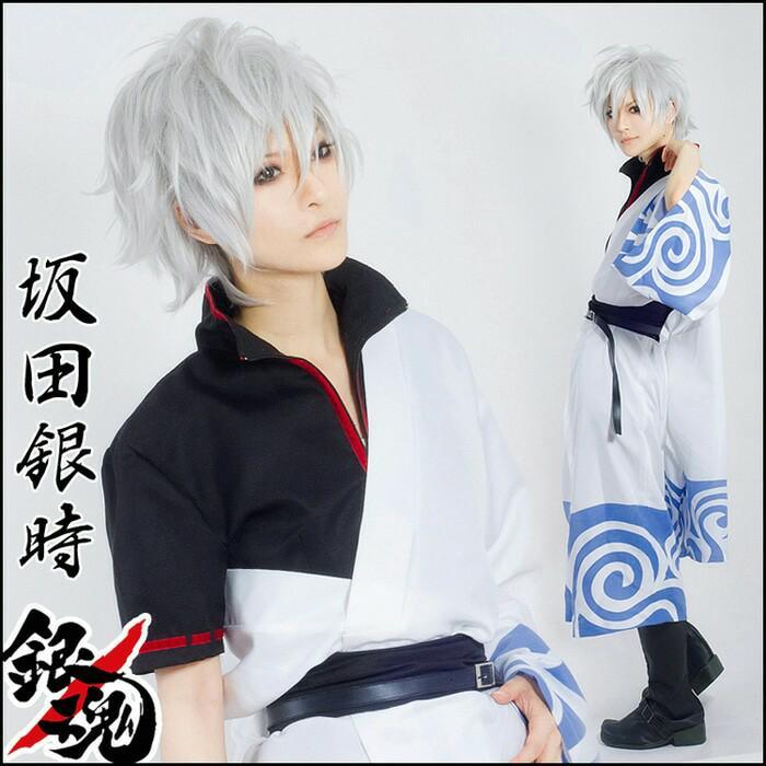 HAKAMA YUKATA COSTUME GINTOKI KOSTUM TRADISIONAL JEPANG