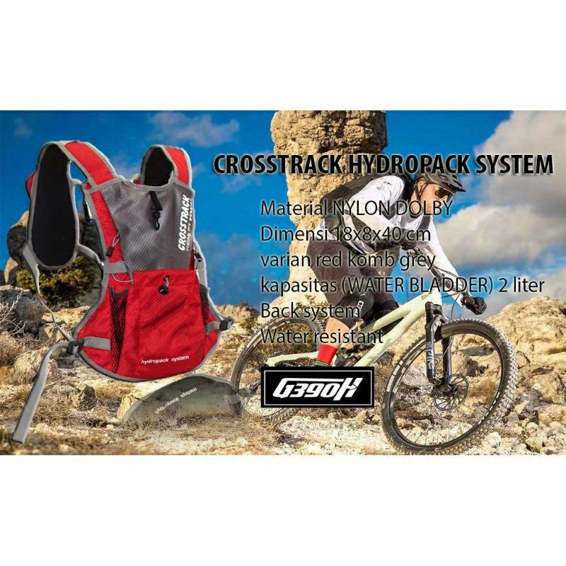 TERLARISTas Hydropack Sepeda Terbaru / Tas Hydropack Outdoor Termurah / Tas Hydropack Croostrack Ter