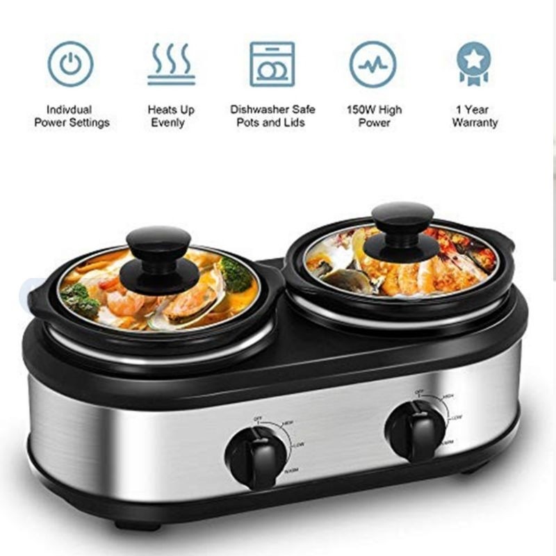 ll SLOW COOKER SLOWCOOKER MASPION MSC 2215 MSC2215 220V ALAT MASAK MEREBUS MEMASAK REBUS SOUP SUP KU