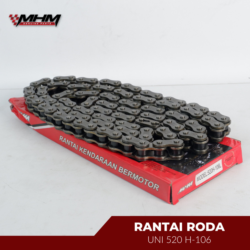 MHM Rantai Motor 520 H - 106 | Rante Motor 520 H - 106 | Oem Quality