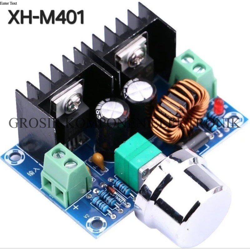 XH-M401 XL4016 DC Step Down Voltage Buck Converter Murah Berkualitas
