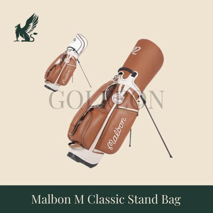Golf Bucket Classic Stand bag / Driving Golf - Cokelat