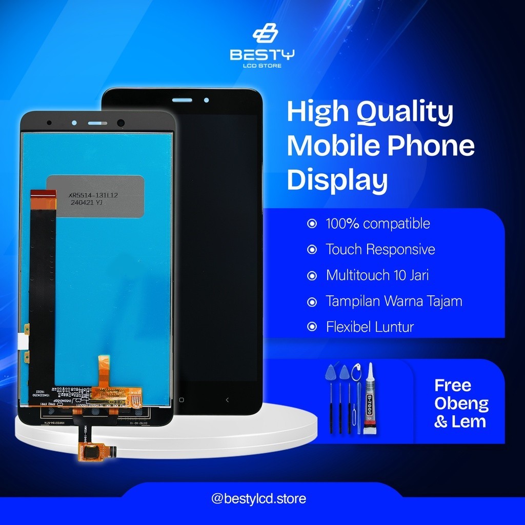 Lcd Xiaomi Redmi Note 4 MEDIATEK Full Set