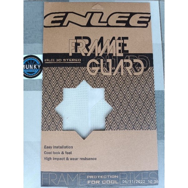 Foto Enlee frame guard sticker pelindung frame transparan clear sepeda
