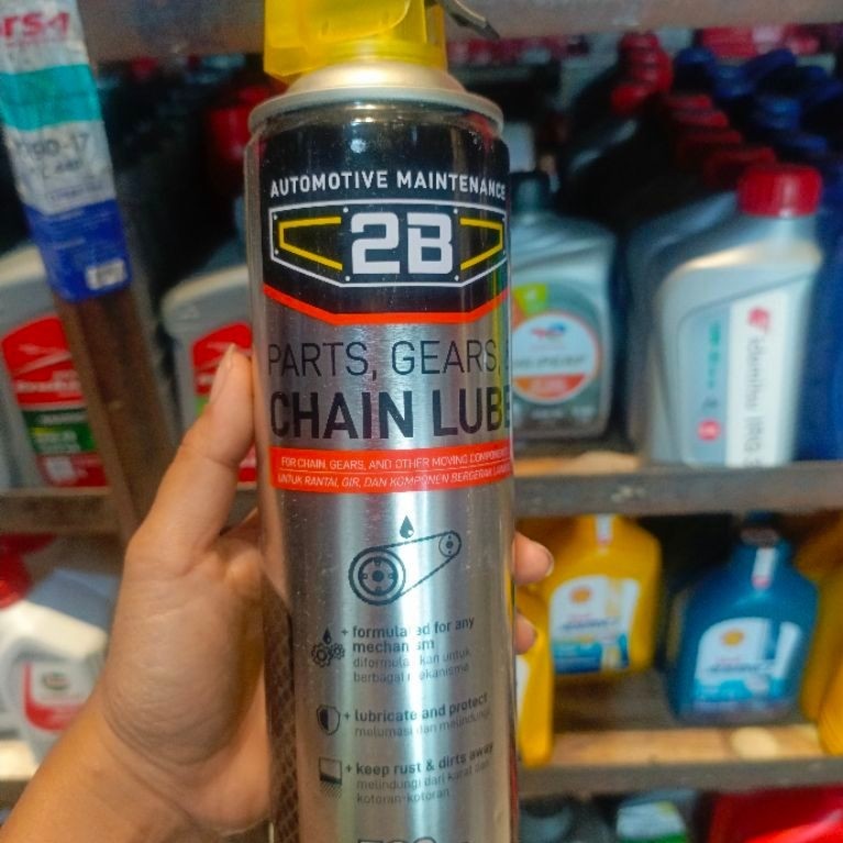 Chain Lube 2B 500 ml Pelumas Rantai Asli