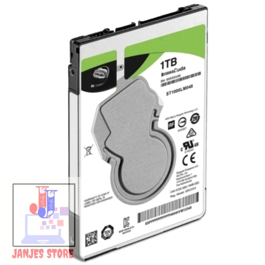 HDD 1TB Hardisk 1TB SATA 2.5 Inch Baru Garansi 3 Bulan SE@GATEe BARRACUDAa HDD Laptop 1TB Slim Segat
