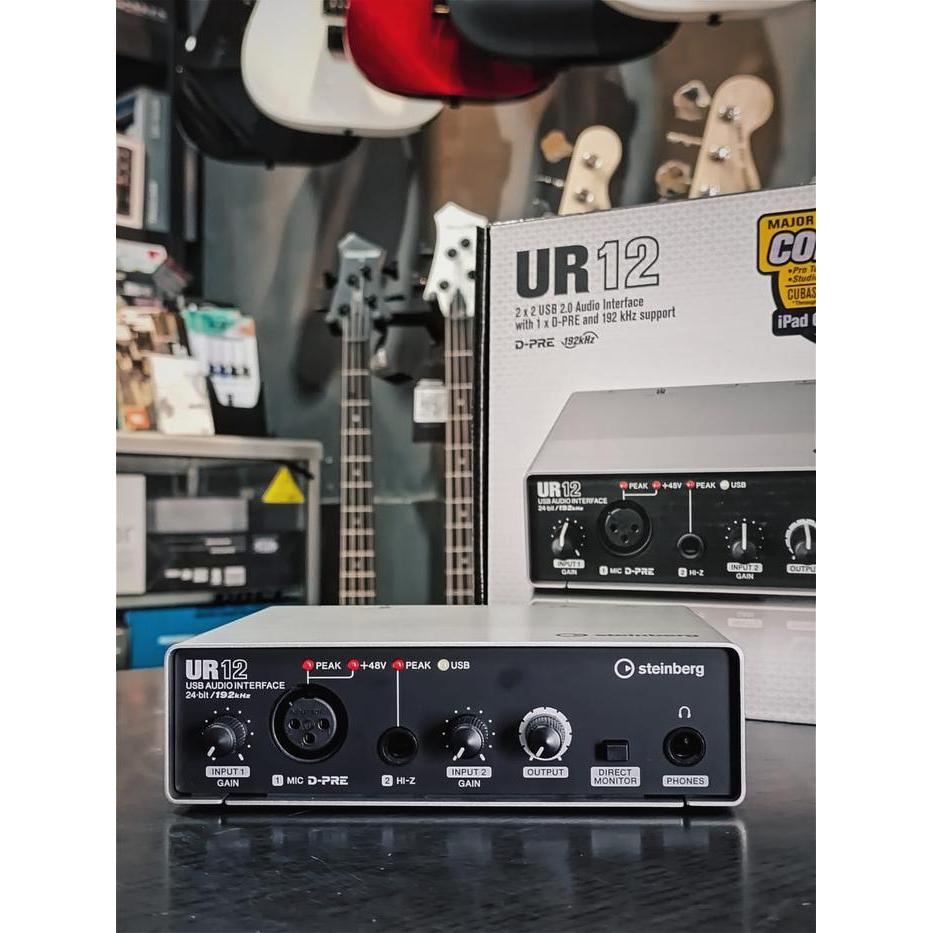 ORIGINAL Steinberg UR 12 Soundcard Recording