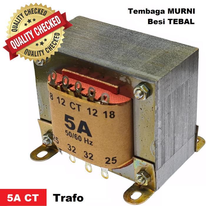 Trafo 5A CT Adaptor Power Supply Transformator AC 110V/220V ke 12V-32V