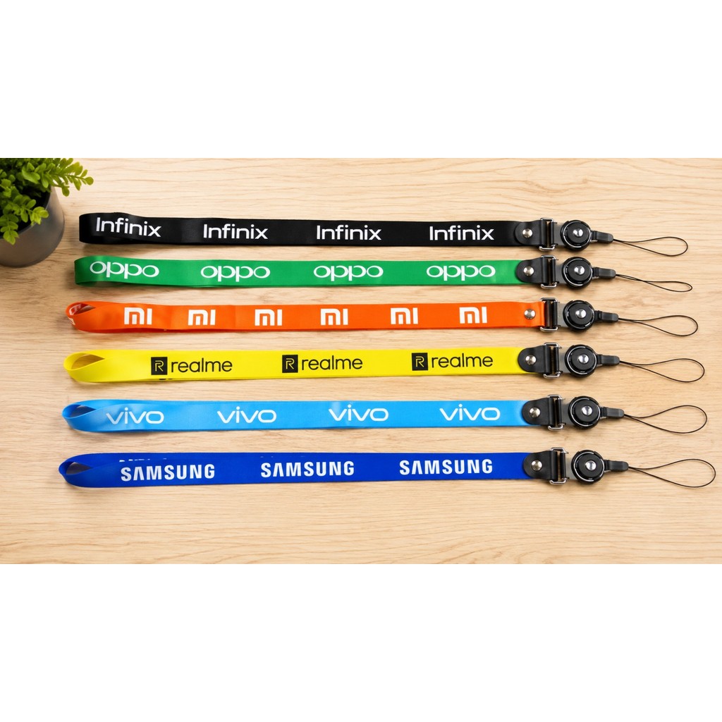 TALI LANYARD / Gantungan HP MarketPlace SOSMED Tali Serbaguna Universal Sosial Media MEDSOS