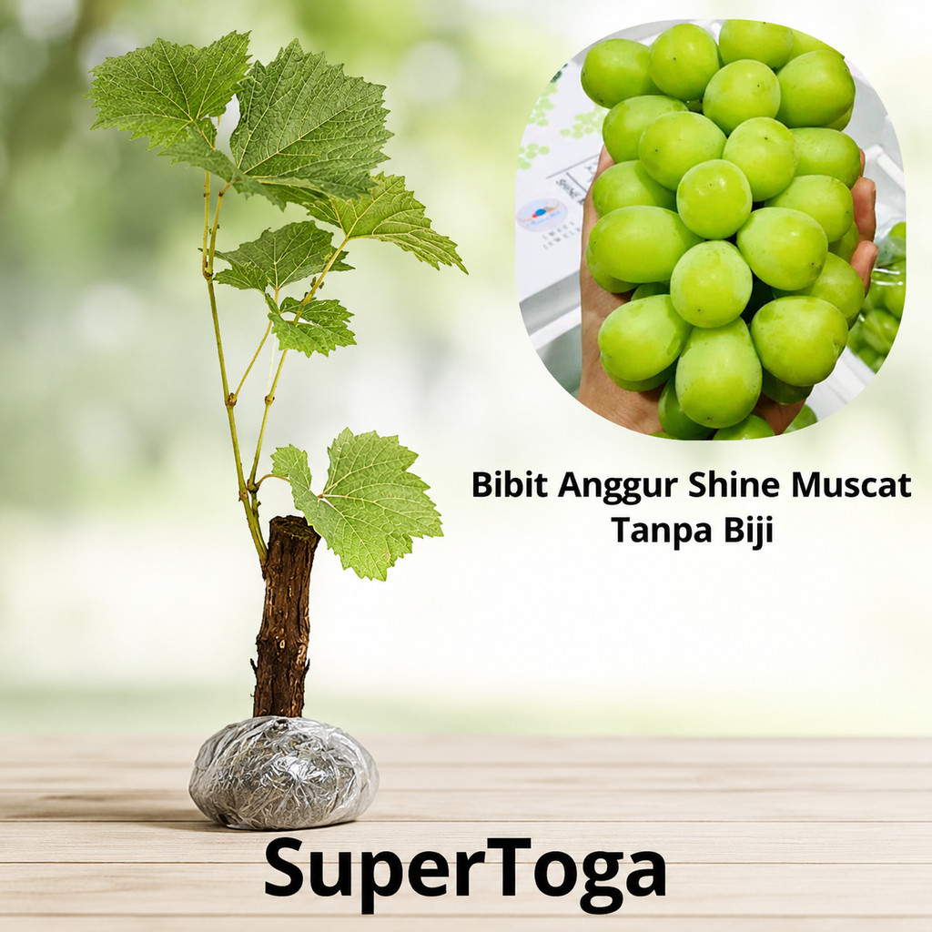 Promo Tanaman Anggur Tanpa Biji Baik bagus Pohon Anggur Tanpa biji Bibit Anggur Tanpa Biji Bibit Ang
