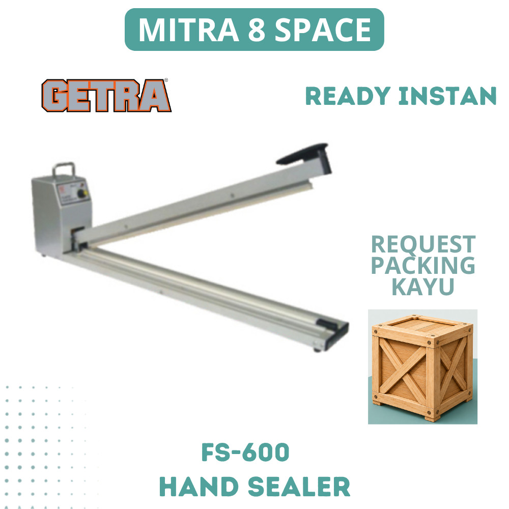 GETRA HAND SEALER PANJANG FS-600 (ALUMINUM BODY) 60 CM