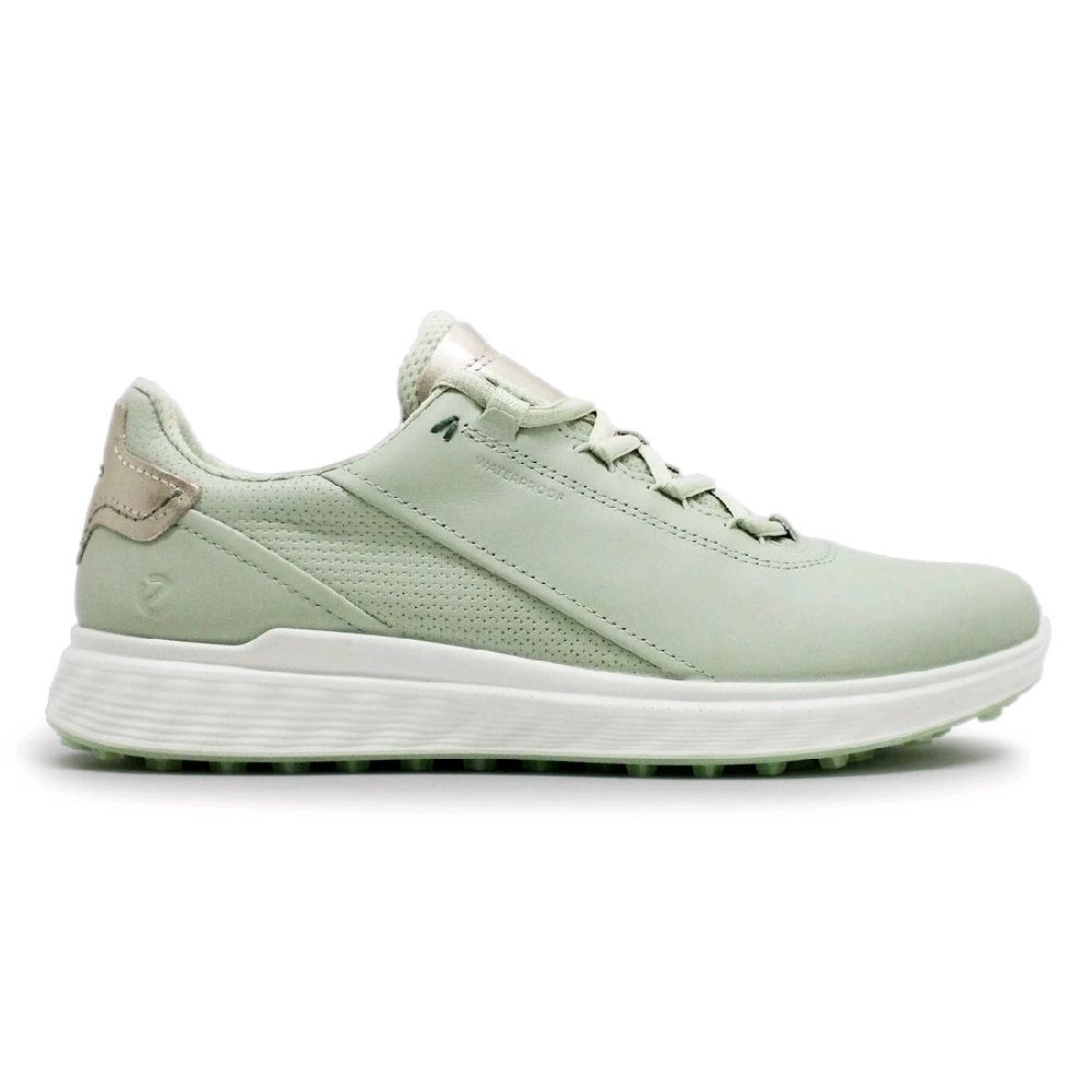 Sepatu Wanita Golf Ecco Casual Leather Matcha (LE)