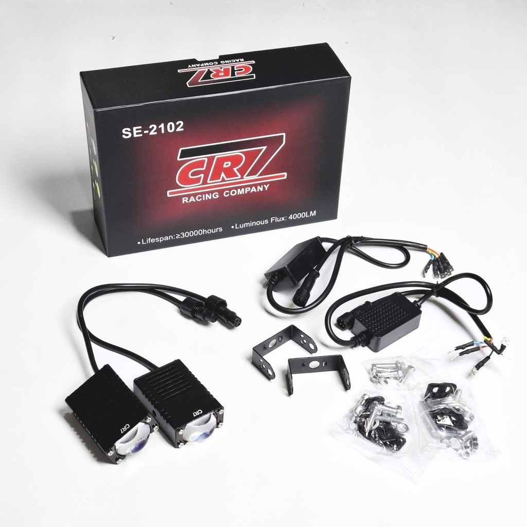 Lampu Tembak Slim CR7 SE 2102 Lampu Tembak Sorot Gepeng Motor Mobil - Lampu Touring Kabut