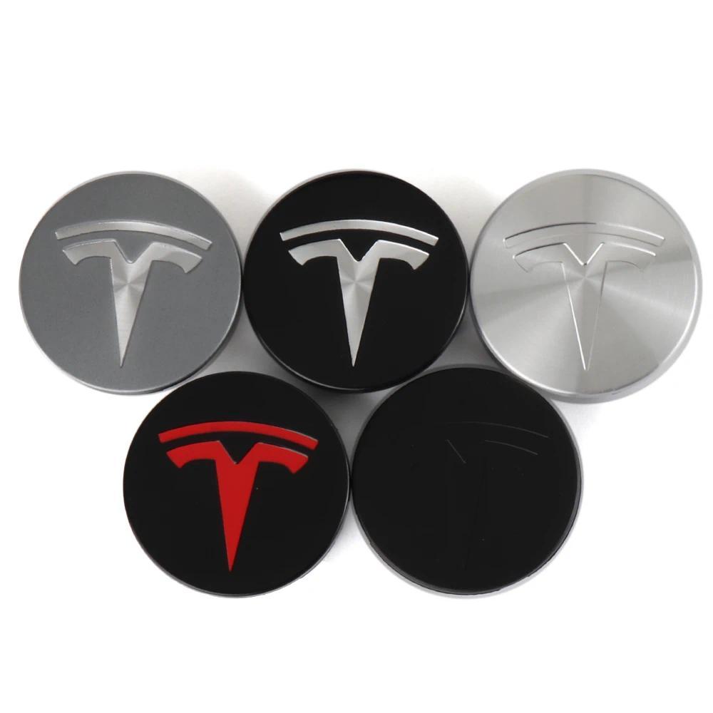 4PCS 56mm Car Original Wheel Center Covers Hub Cap Auto Accessories For Tesla Model 3 Model Y Model 