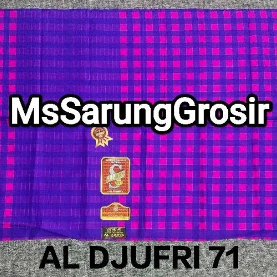 SARUNG BHS & Al Djufri KBS,KRJ,KDM,KKP,KDT EXCELLENT  JADUL SILVER & GOLD
