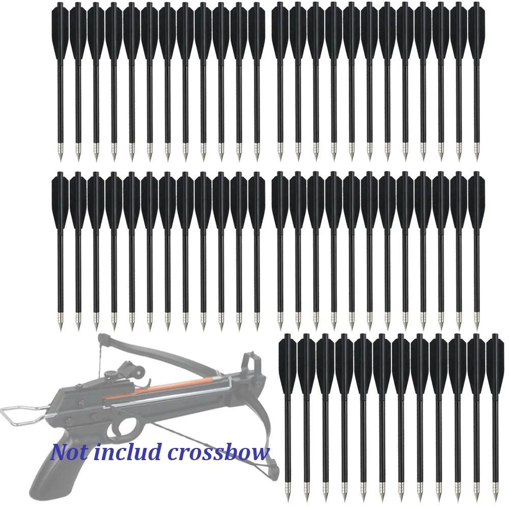 12/24pc Archery 6.3" Crossbow Bolts Crossbow Arrows Targeting Arrows for 50-80lb Pistol Mini Crossbo
