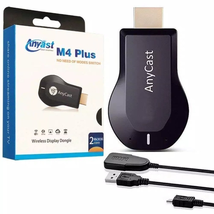 mws - Anycast M4 plus HDMI Dongle USB Wireless HDMI Dongle Wifi Reciever