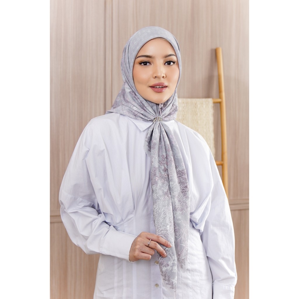 ZYTADELIA - Amira Scarves Series - Printed Scarf - Hijab Segi Empat/Hijab Aire Voile/Hijab Premium/H