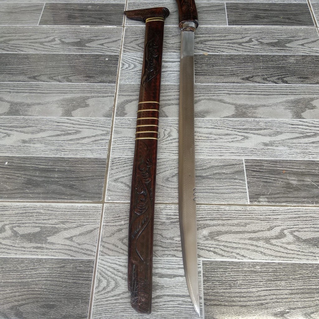 PUTRA KATANA COD GOLOK ASLI CIBATU Golok pemotong kayu dan bambu Golok serbaguna baja per full tan k