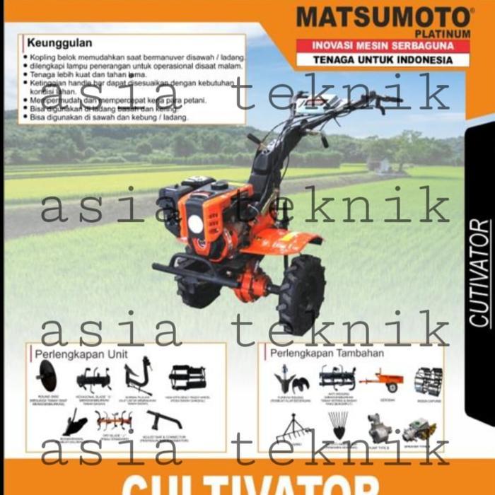 Mesin Traktor Cultivator Mini Tiller Matsumoto MTM 1100 GX MTM-1100GX