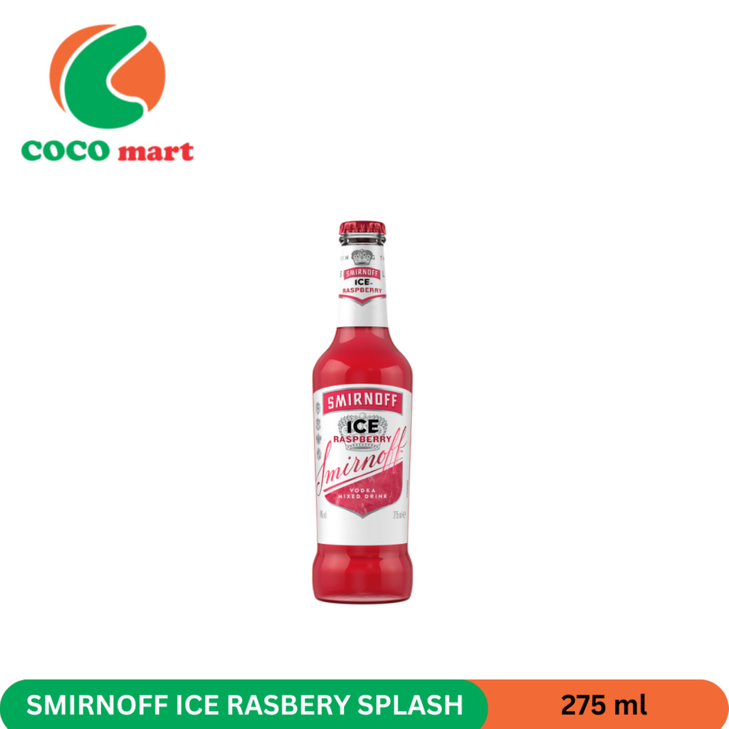 SMIRNOFF ICE RASBERY SPLASH 275ML/24