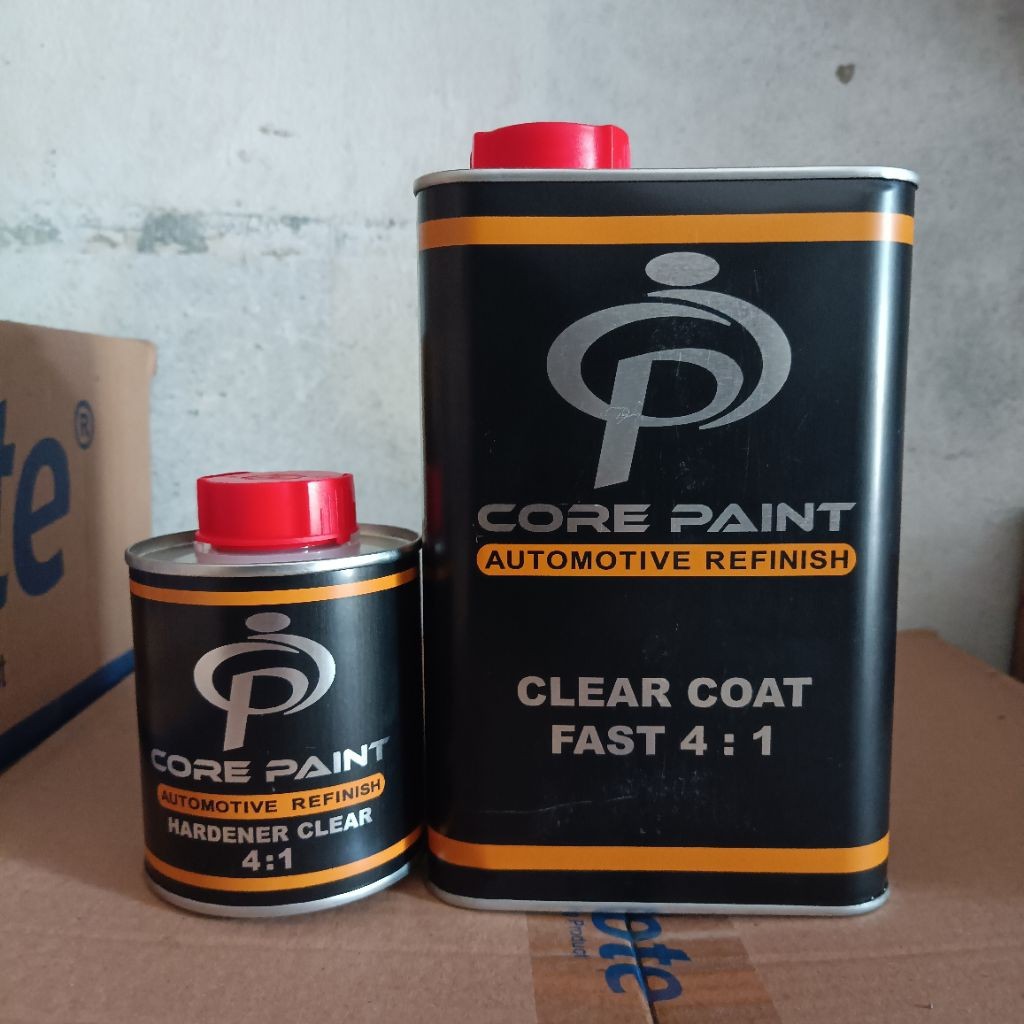 SPEEDPARTS Clear coat core paint 4:1 - Fast clear core paint 1kg