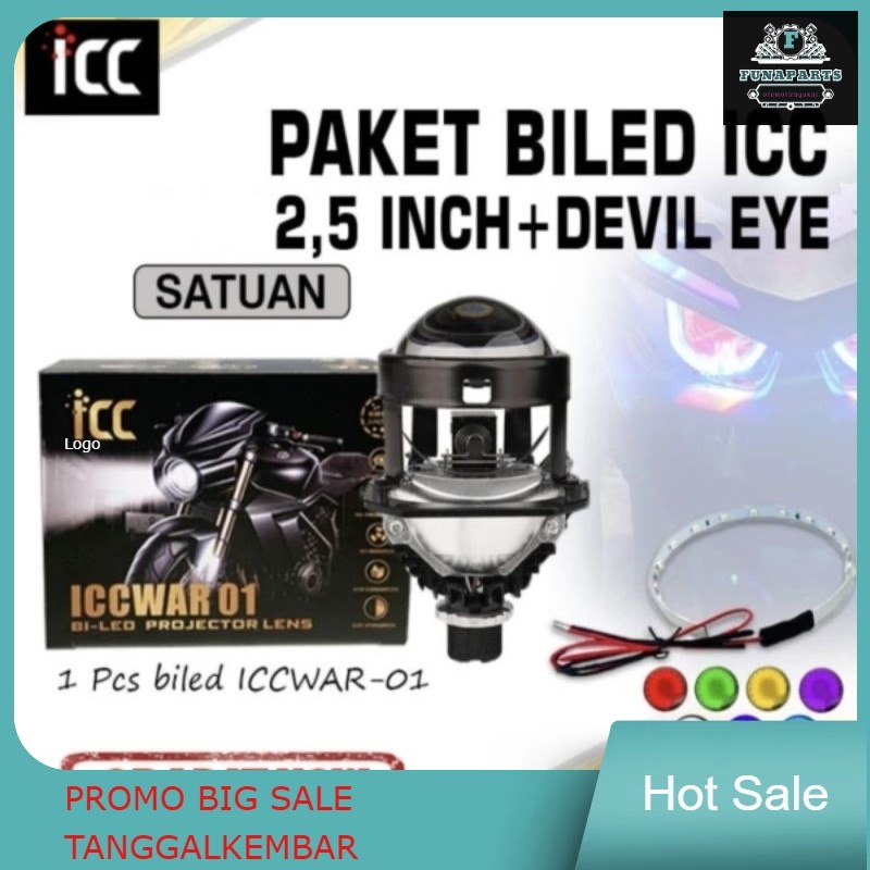 BILED PROJECTOR MH1 2.5 IN BLUELENS GOOD QUALITY I LENSA PROJIE MH1 I LENSA PROJECTOR HID