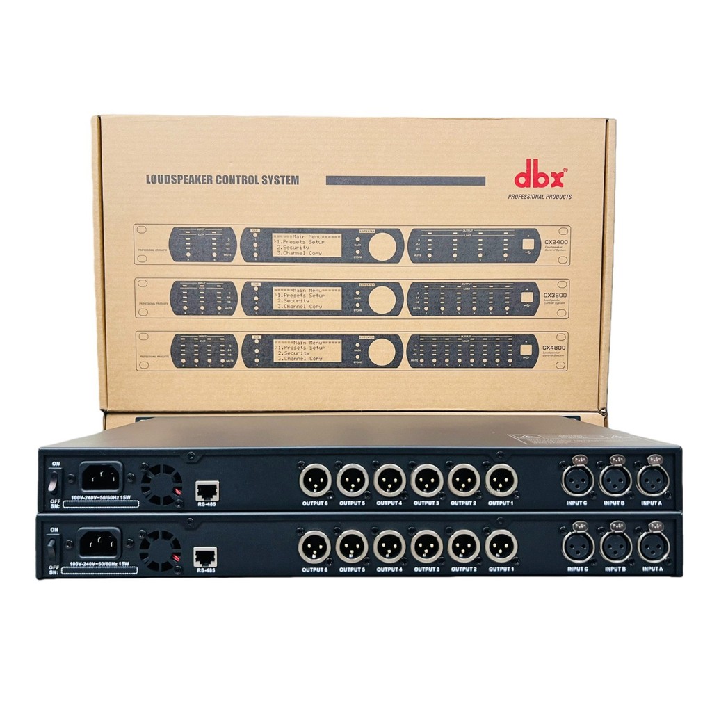 DLMS DBX CX3600 DIGITAL 3 INPUT 6 OUTPUT CROSDITAL CX 3600 dbx cx3600