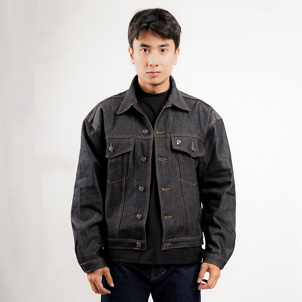 Peter Says Denim Boxy Jacket - Derblitz