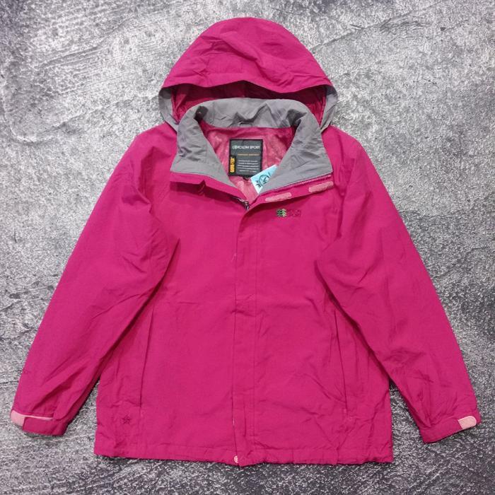 Jaket outdoor gunung KOLON SPORT FUNCTIONAL OUTERWEAR GORETEX waterproof jaket hiking casual bagus s