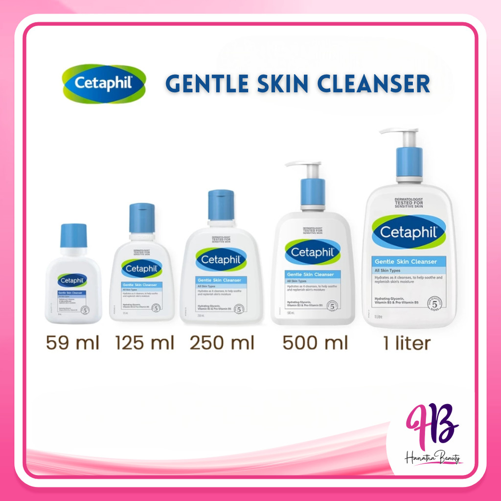 CETAPHIL Gentle Skin Cleanser Series - Skincare Perawatan Wajah Pembersih Wajah Face Cleanser Sabun 