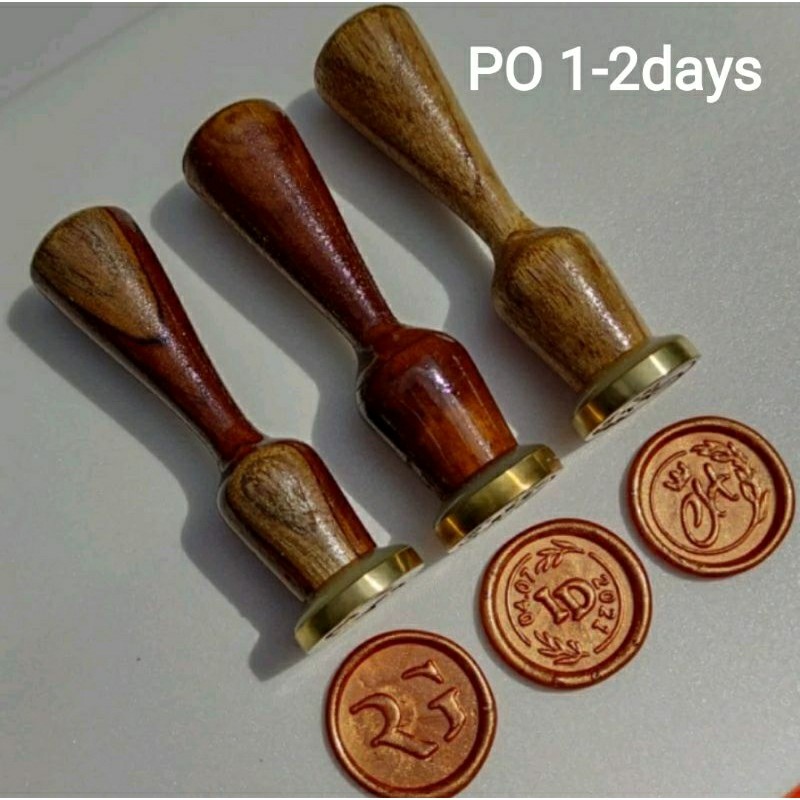 CUSTOM Seal wax stamp stempel lilin segel