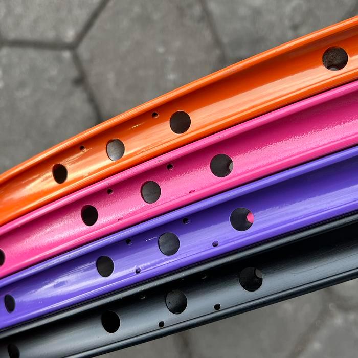 VELG RIMS FIXIE 700C 32H VUELTA ITALY STYLUS 30 700 C 32 HOLE ALLOY - Hitam Terlaris