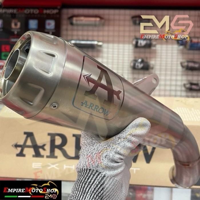 Knalpot Arrow Prorace ZX25 R ZX 25 RR ZX4 2022 Pro Race Slip On Titanium