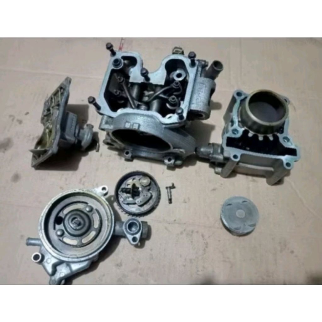 Cylinder Head Kop Jupiter Mx Old PNP Vixion Old Fullset (Original Copotan