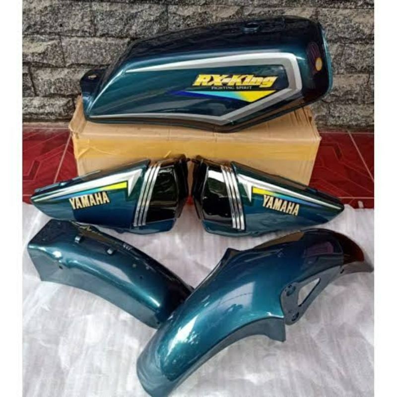 Cover Body Fullset Rx King Hijau Bodi Set RxKing Hijau 2000-2001