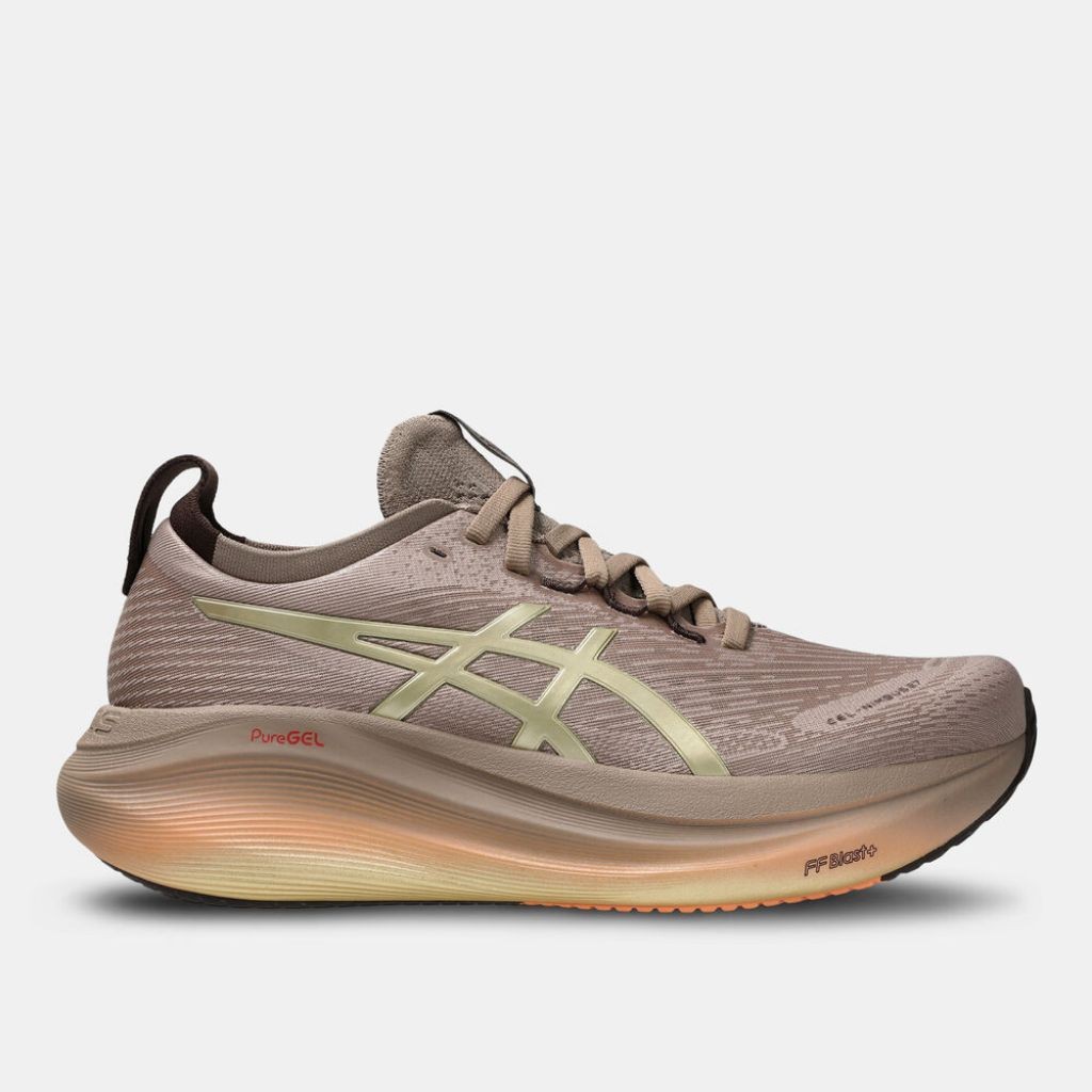 READY Sepatu Asics Nimbus 27 Brown Premium Original BNIB