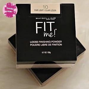 Maybelline Fit Me Loose Finishing Powder Bedak Tabur - 10 Fair Light