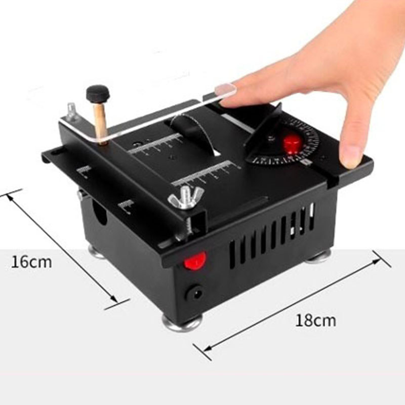 0-90 Angle Cutting DIY Saw 7-Level Speed Adjustable Multifunctional Table Saws 0.1-16mm Grinding Sup