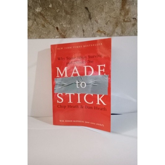 Buku Made to Stick by Chip Heath