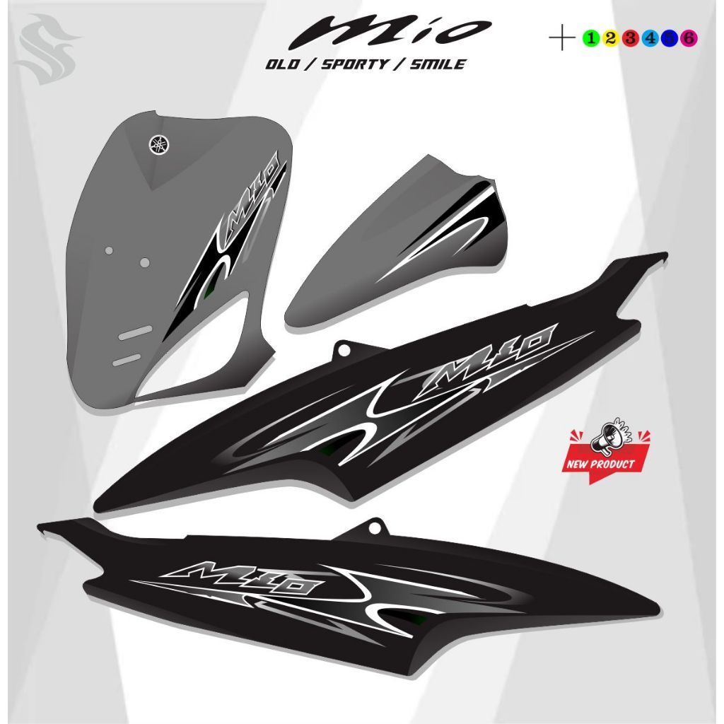 STRIPING STRIPING MIO SPORTI 110/ STRIPING MIO KARBU 110 VARIASI STRIPING MIO VARIASI