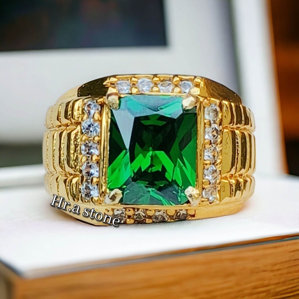 CINCIN BATU GREEN TOPAS HIGH QUALITY