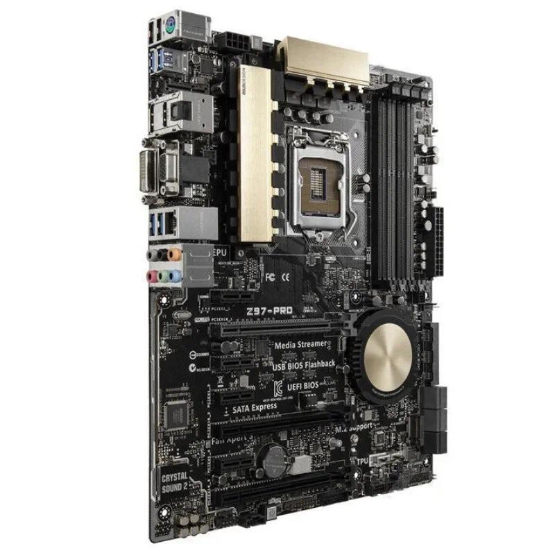 For ASUS Z97-PRO Motherboard Z97 32GB LGA 1150 DDR3 ATX Mainboard 100% Tested Fast Ship
