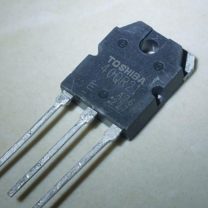 40QR21 To-3p GT40QR21 Toshiba 40A 1200V Discrete IGBT Transistor 40OR21 400R21 TERBAIK...