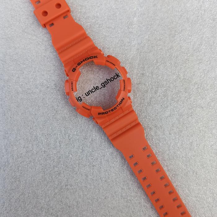 bnb bezel n strap g-shock gshock ga-100/ga-110/ga-140/gd-100/gd-120 - Orange
