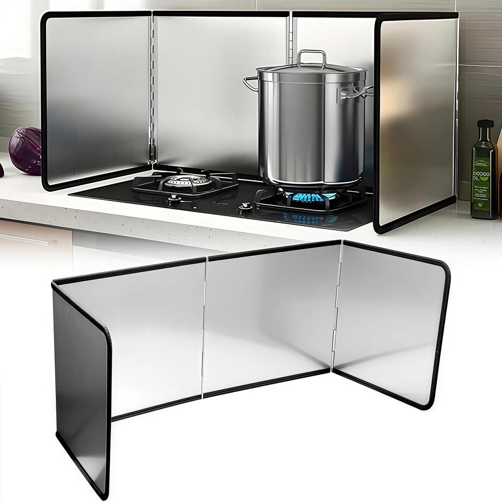 Oil Splatter Guard Grease Splatter Screen for Frying Splatter Guard Stainless Steel Splatter Screen 