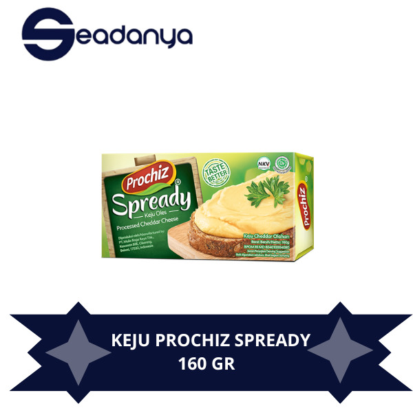KEJU PROCHIZ SPREADY 160GR - keju spready - keju oles
