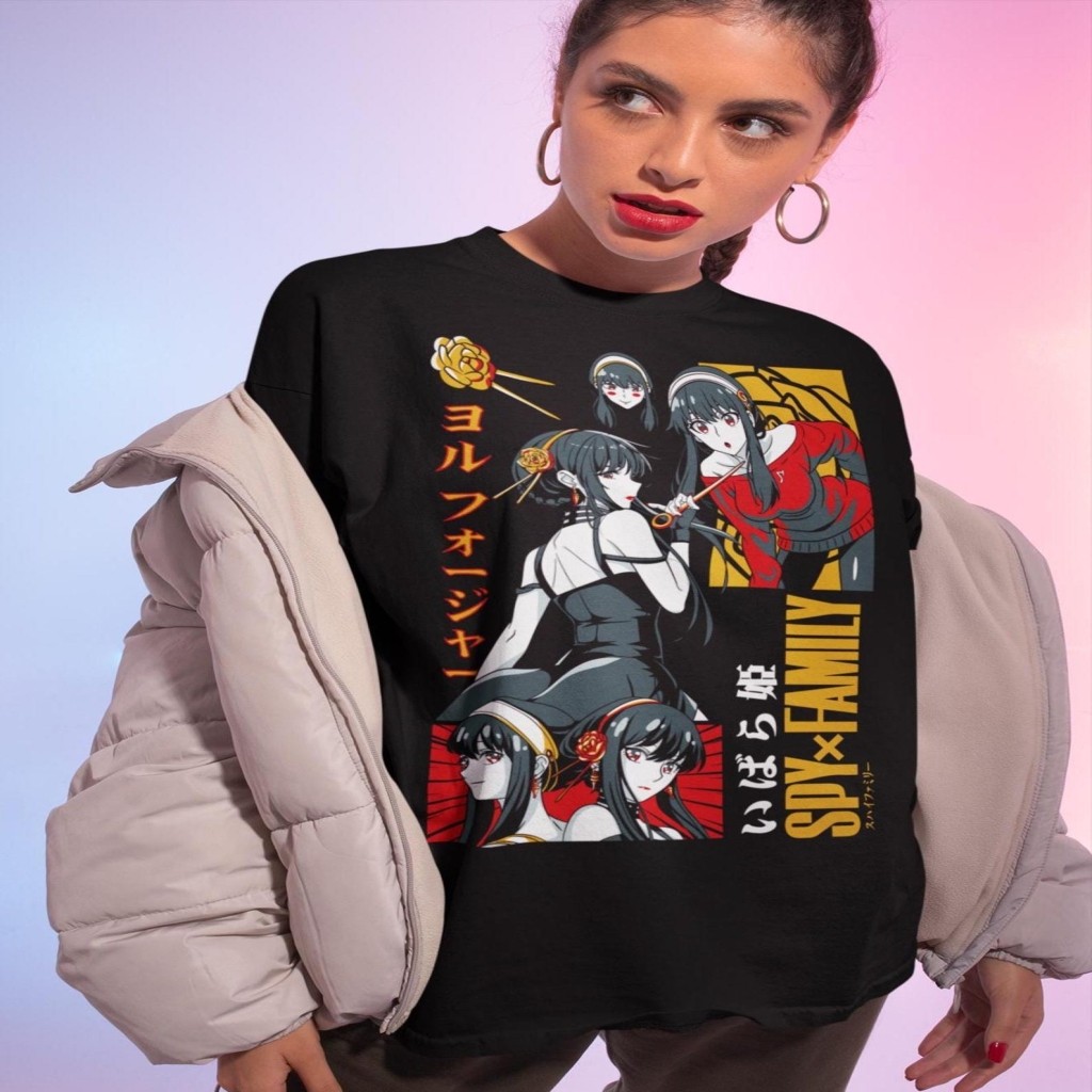 Yor Forger Shirt – Spy x Family Anime Tshirt,Cosplay Tee,Forger Sweater