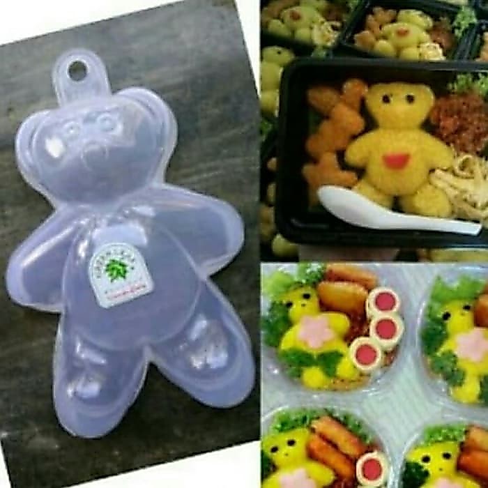 Cetakan pudding | cetakan jeli | Cetakan Agar Puding Jelly Mould GL 0964 0970 BEAR TURTLE RABBIT Gre