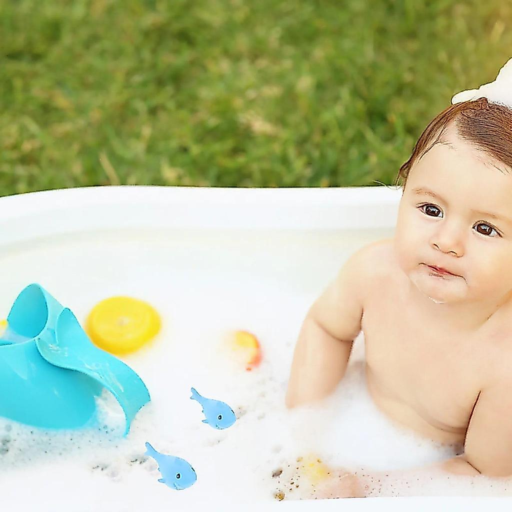 24Pcs Baby Bath Shark Squeaky Set Cute Cartoon Water Play Indoor ol Shower Bath Fun Baby Bathtub Toy